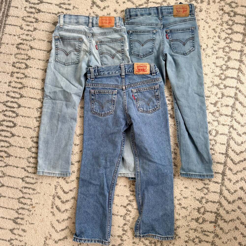 Levis Boys Denim Jeans Size 6